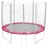 Jawinio Trampolin-Randabdeckung Trampolin-Zubehör Ersatzteile 8FT/244cm pink