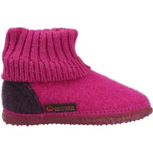Giesswein Hüttenschuhe Rot/Pink 28