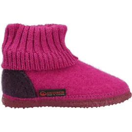 Giesswein Hüttenschuhe Rot/Pink 28