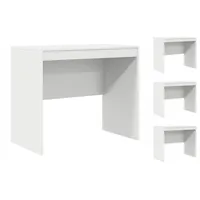 VidaXL Computertisch Weiß Holzwerkstoff 90 x 50 x 76