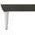 W.Schillig Couch Leder 2-Sitzer Grau