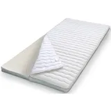 Stendebach Topper »Softtop Silver+ Latex«, weiß, B:140cm H:8cm L:200cm, Latex, Topper
