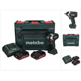 Metabo SSW 18 LT 300 BL Akku Schlagschrauber 18 V 300 Nm Brushless + 2x Akku 4,0 Ah + Ladegerät + metaBOX