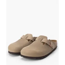 Birkenstock Boston Naturleder schmal braun 37