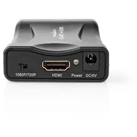 Nedis HDMI Converter | SCART | HDMITM Eingang | 1-Weg | 1080p | 1.2 Gbps | ABS | Schwarz