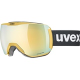 Uvex Downhill 2100 CV Chrome yellow-chrome/gold-green
