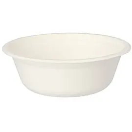 Papstar Schalen Zuckerrohr 380 ml Ø 15,5 cm 100 St. Weiß