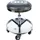 BGS Werkstatt-Arbeitssitz mit 5 Rollen Ø 360 mm