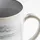 gipfelstück Kaffeetasse 0,3 l Grau 4 St.