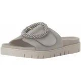 Gabor "Gabor Pantoletten Leder", Damen, grau 36 EU / Grau - 36