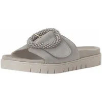 Gabor "Gabor Pantoletten Leder", Damen, grau 36 EU / Grau - 36