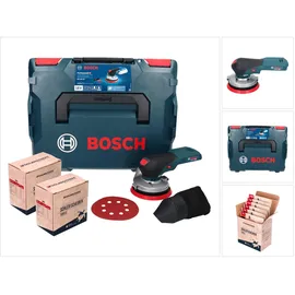 Bosch GEX 18V-125 inkl. 2x Toolbrothers Turtle Schleifset + L-Boxx