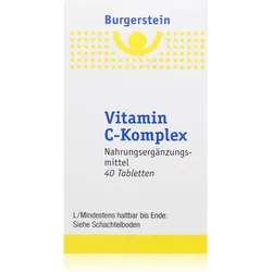 Burgerstein Vitamin C-Komplex Tabletten mit Vitamin C 40 TABL