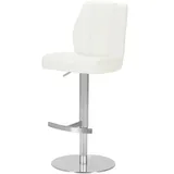 Möbel Kraft Barstuhl ¦ weiß ¦ Maße (cm): B: 42 H: 89 T: 52.0