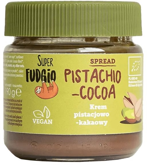Super Fudgio Pistazien-Kakao Creme Bonbons 190 g