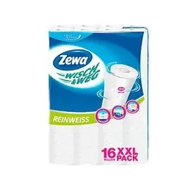 Zewa Küchenrolle Wisch & Weg Reinweiß 2-lagig 16 St.