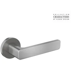 GRIFFWERK Griffpaar MINIMAL MODERN K4 SIEGER DESIGN-Edelstahl matt