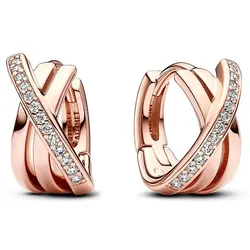 Pandora Creolen Pandora Signature 283150C01 - roségold