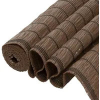 powertec Sichtschutzzaunmatten Raffia 1,5 x 3 m braun