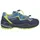 Lowa Robin EVO GTX Low (wasserdicht, Veloursleder) graphitgrau/blau Kinder