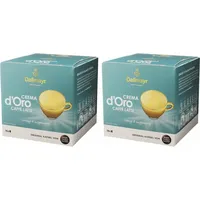 Nescafé Dolce Gusto 2er Set Dallmayr Crema dOro Caffé Latte Kaffee 32 Kapseln
