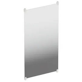 Hewi S 801 Wandspiegel 801.01B30097 600x1200x6mm, mit Haltern, matt, lichtgrau