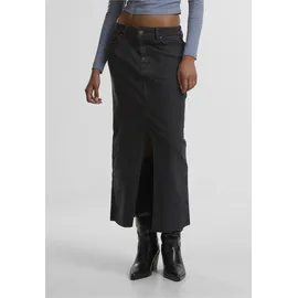 URBAN CLASSICS Damen Denim Rock Schwarz 31