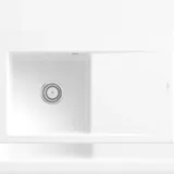 Villeroy & Boch Subway Style 45 links Einbauspüle keramik Handbetätigung 780 x 510 mm