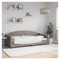 VidaXL Tagesbett Taupe 90x200 cm Stoff