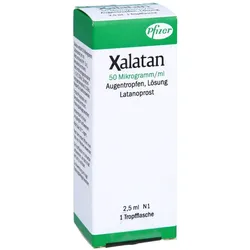 Xalatan 0,005% Augentropfen 1X2,5 ml
