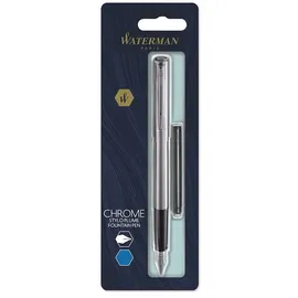 Waterman Füller Allure Chrom C.C. F Blau Blister