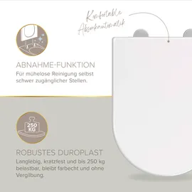 Lenz Gästebad-Set 'Perfect Fit' weiß/chrom 8-teilig