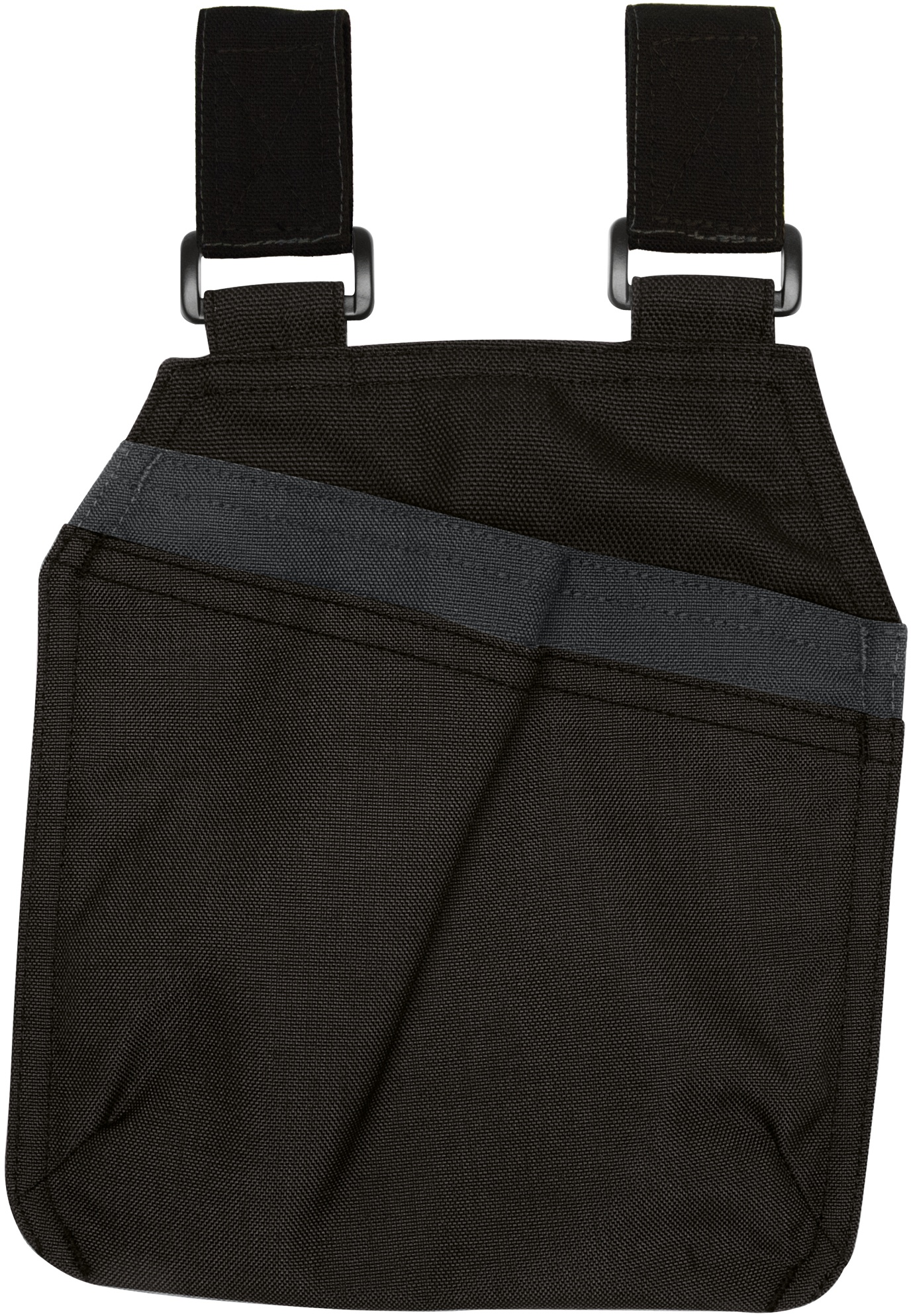 DASSY® Gordon Mit Schlaufen Canvas Werkzeugtaschen (per Paar) mit Klettverschluss-Schlaufen - schwarz