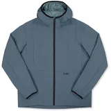 Mons Royale Herren Canyon Merino Hoodie Jacke (Größe XL, blau)