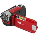 Digitalkamera Recorder, Full HD 1080P 16 MP Videokamera Camcorder, Vlogging Kamera mit 2,4 Zoll Drehbarem Bildschirm, 16 fachem Digitalzoom, Fülllicht, Anti Shake, für Anfänger