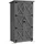 MCombo Gartenschrank 90 x 55 x 169 cm Grau