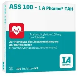 ASS 100 1A Pharma TAH Tabletten