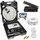 PremiumX Camping Satelliten Anlage komplett Satellitenschüssel HD TV Receiver SAT-Finder Single LNB 10m Kabel F-Stecker im Koffer