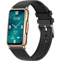 Smartwatch, Smartwatch Damen Herren, 1.47" HD Fitness Tracker Uhren für Android IOS, IP67 Wasserdicht Pulsmesser Schrittzähler Aktivitätstracker - Gold