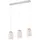 rl live your light Bidar 1-flg. 28W 60 cm Metall Weiß matt, Holz naturbelassen