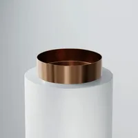 Steinberg 442 Edelstahl-Aufsatzwaschtisch - Edelstahl Gun metal