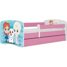 raumhirsch furniture Kinderbett Raumhirsch 80 x 180 cm Holzwerkstoff rosa
