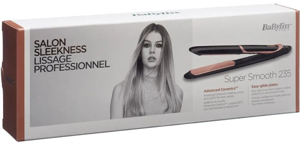 BaByliss Haarglätter Super Smooth Lockenstab