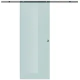Homcom Schiebetür Glastür Zimmertür Mattglas 775/900/1025x2050 mm