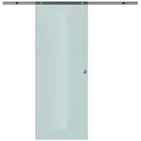 Homcom Schiebetür Glastür Zimmertür Mattglas 775/900/1025x2050 mm