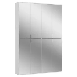 Drehtürenschrank Projekt X ca. 122x193 cm Weiß
