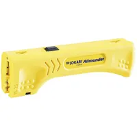 Jokari 30900 Allrounder Kabelentmanteler Geeignet für Rundkabel, Flachkabel, Koaxialkabel,