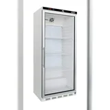 CombiSteel Flaschenkühlschrank mit 1 Glastür Getränkekühlschrank Kühlschrank Gastro 570 L +2/8°C ISO 45mm