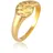 Elli Ring Siegelring Royal Hammerschlag Trend 925 Silber
