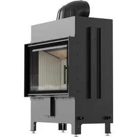 Kratki Kamineinsatz LUCY 14 kW Stahl Schwarz
